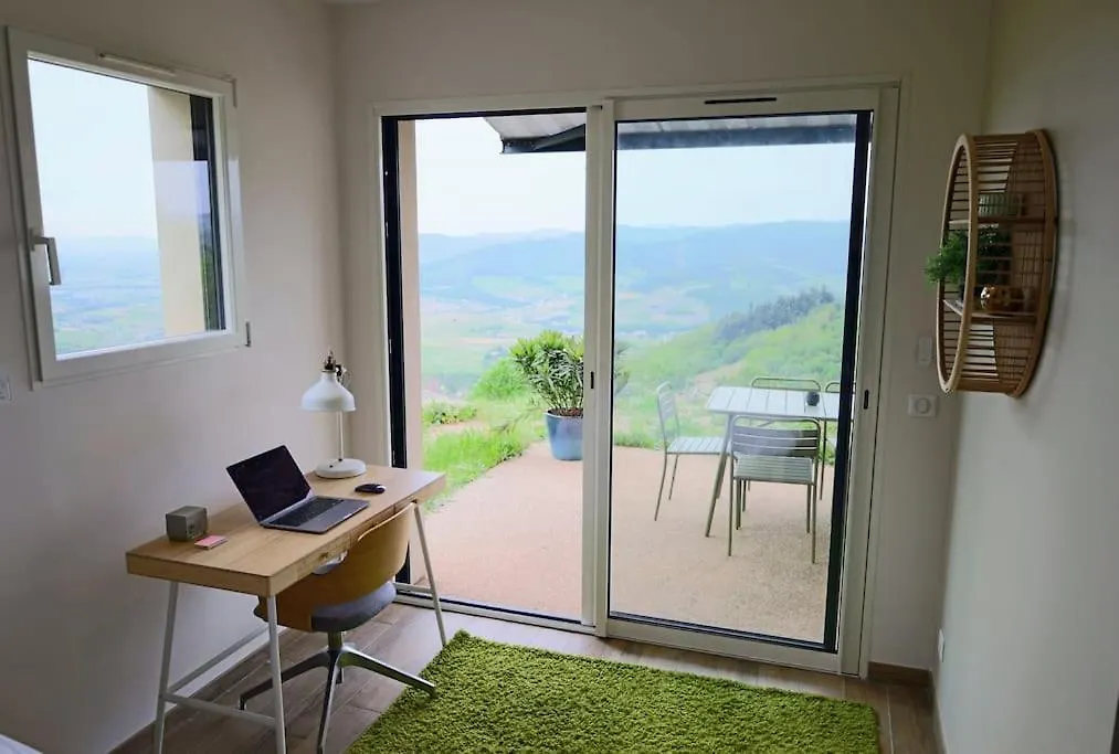 Maison Avec Vue 180° Sur Le Beaujolais Beaujeu  Holiday home Beaujeu (Rhone)