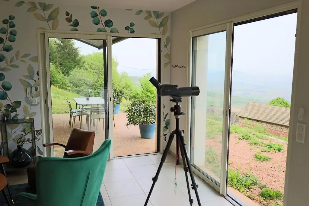 Maison Avec Vue 180° Sur Le Beaujolais Beaujeu  Holiday home